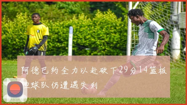 阿德巴约全力以赴砍下29分14篮板但球队仍遭遇失利